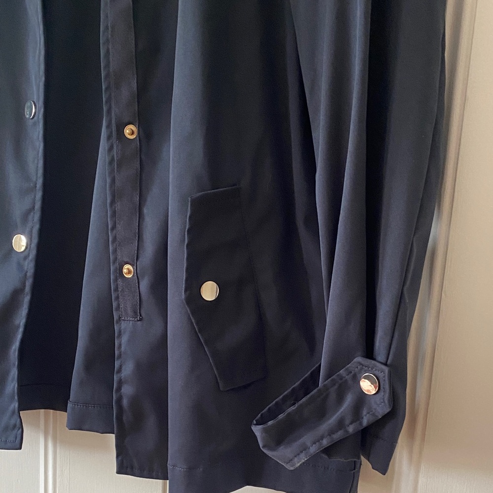 Zara Basic Navy Jacket - image 3